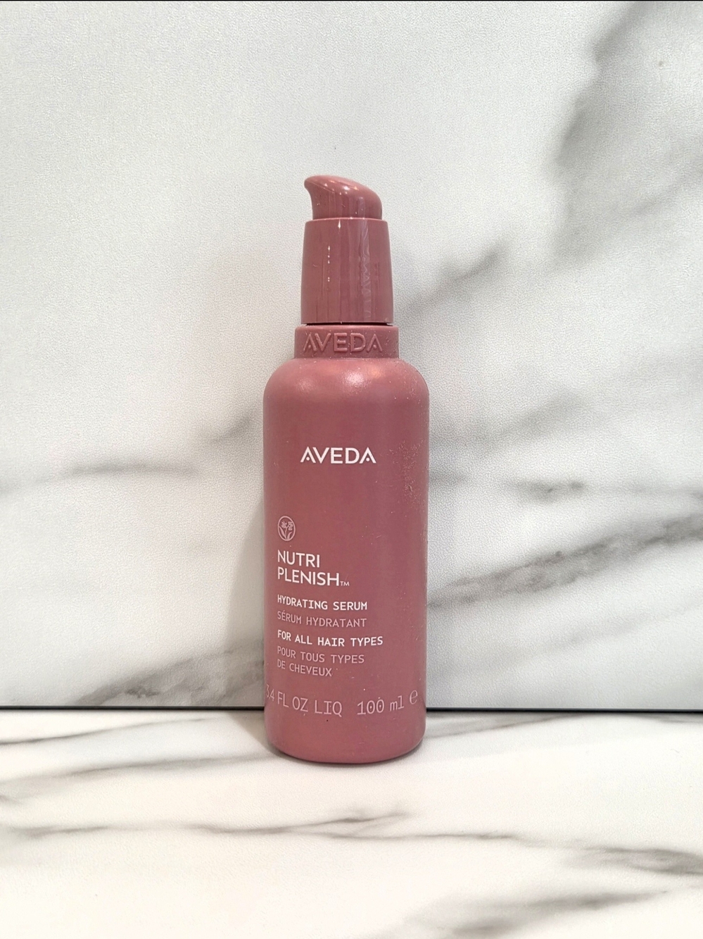 AVEDA Nutriplenish Hydrating Serum For All Hair Types 3.4oz - NEW Retail $56